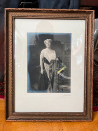 Antique Photograph f. Edwardian Socialite/Woman