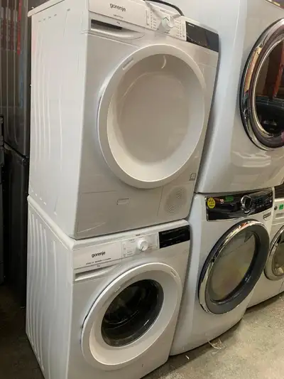 Washer Dryer Set - 24 Gorenje - Front Load - White - Used, View more