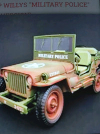 Diecast Cars & Trucks 1/18 Th Scale
Military Police