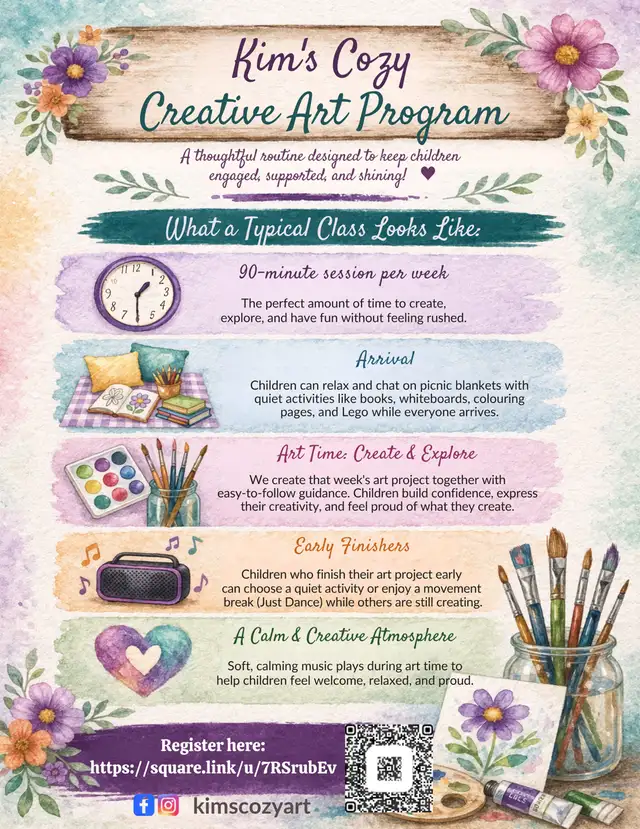 Kids Art Program (Grade 1-6) – 4-Week Creative Classes – Guelph424775092043130881