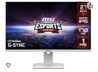 MSI 1440 170 hz barely used 27”