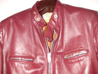 Manteau de cuir Brimaco de collection