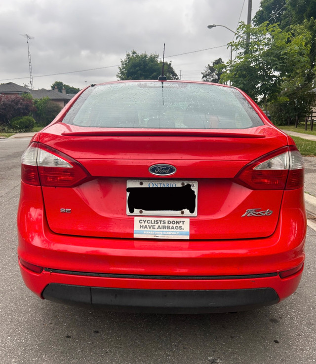 2014 Red Ford Fiesta SE for sale in Cars & Trucks in City of Toronto - Image 4