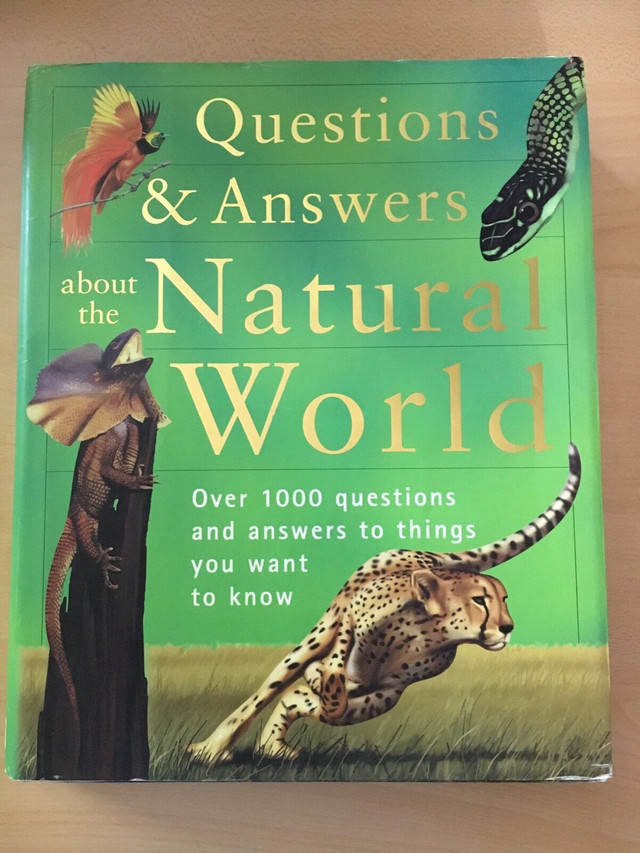 Nature Questions & Answers for Children (Hardcover) in Children & Young Adult in Oakville / Halton Region