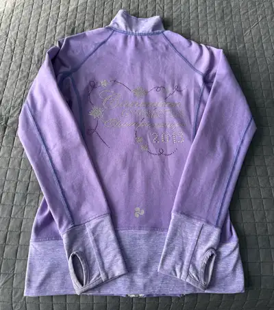 Triple Flip Women’s size 6 Lavendar Full Zip Sweater, View more