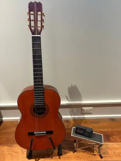 ACOUSTIC 6-STRING GUITAR & CASE FOR SALE, View more