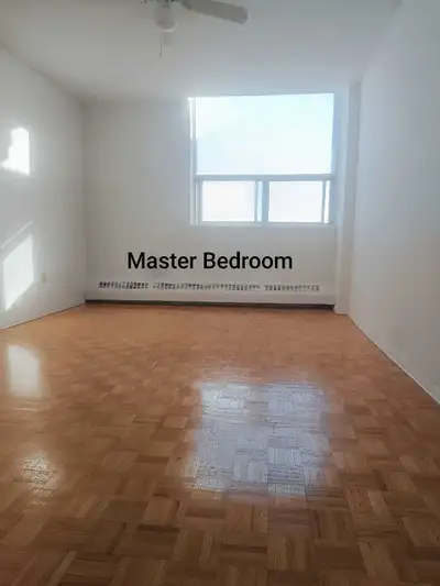 Master bedroom with a walkin closet available in a 2bhk apartment. Available from May 1st. location:...