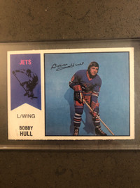 Bobby Hull WHA Hockey Card 