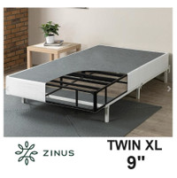 Twin XL-  9 Inch Metal Smart Box Spring for Mattress - NEW
