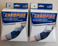 Brand New Elastic Elbow Support - size M - 2 boxes