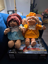 2 Original Cabbage Patch Dolls