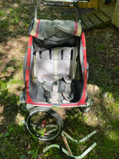 Chariot / Pousette / Jogger DOUBLE  - CX2 , View more