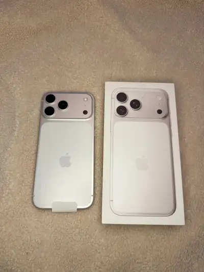 iphone 17 pro max 256gb silver, View more