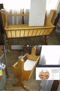 crib cradle bassinet swing