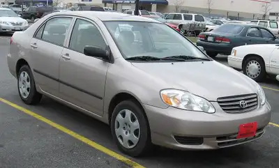 2003 Toyota Corolla CE MANUAL - AS IS