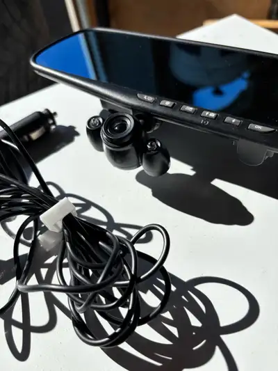 Rearview Mirror Dashcam (Clip-On) , View more
