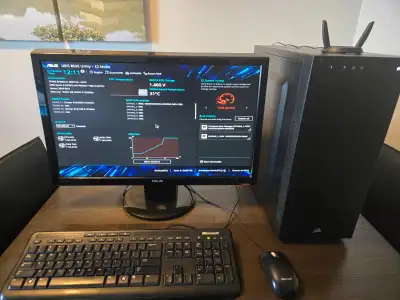 Desktop PC with Windows 11 Pro + 24" Monitor, View more