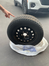 Snow Tires and Rims for Dodge Caravan 