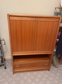 Vintage TV/storage cabinet for sale
