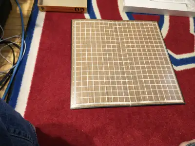 NEE CARDBOARD FOLDING BOARD FOR GO CHINESE GAME. 17-1/4X17-1/4 INCHES. NO PHONE CALLS -TEXT OR EMAIL...