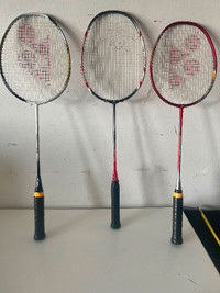 Yonex ArcSaber Badminton Rackets THREE AVAILABLE, READ ADD