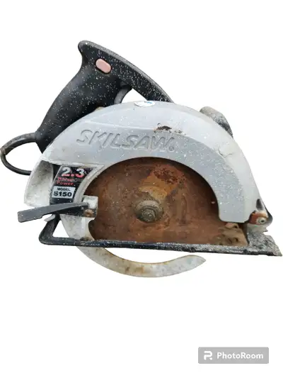 Vintage circular skilsaw 2.3 horsepower model 5150, View more