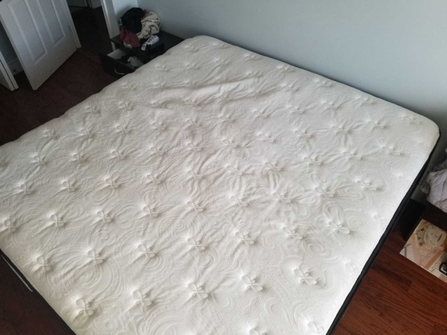 King size pillow top mattress for 250 in Beds & Mattresses in Kingston - Image 2