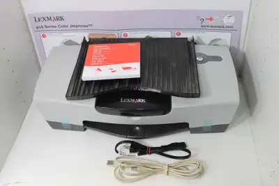 Lexmark 810 series color jet printer, View more