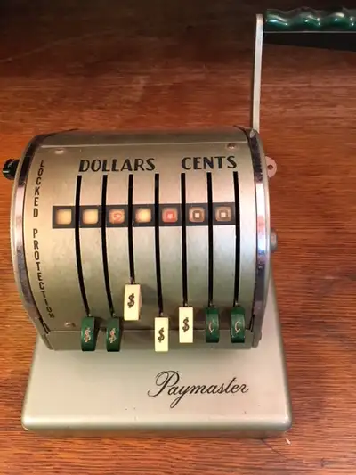 Price Reduced Paymaster Check Writer, View more