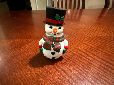 Snowman Salt and Pepper Shaker, View more