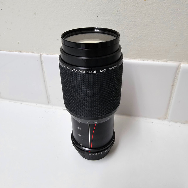 ⭐ Vivitar 80-200mm & Soligor 70-150mm Camera Lens - $20 EACH in Cameras & Camcorders in Edmonton