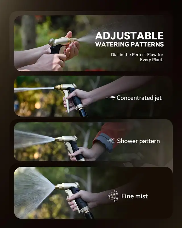 Metal Hose Nozzle Sprayer High Pressure Waterproof Garden Spraye in Outdoor Tools & Storage in Oshawa / Durham Region - Image 6