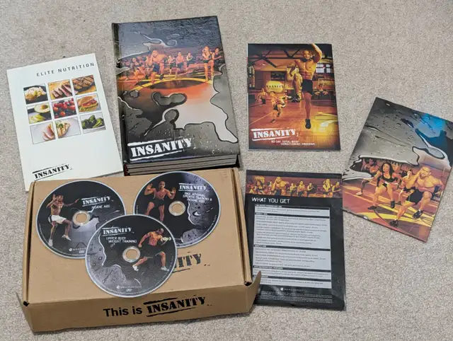 INSANITY Workout Program Deluxe Kit 10 + 3 DVD Set in CDs, DVDs & Blu-ray in Hamilton - Image 2