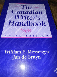 Canadian writer’s handbook