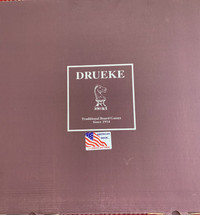 Drueke Grandmaster Chessboard Brand New in Box