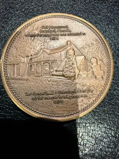 Alexander Graham Bell Coin, View more
