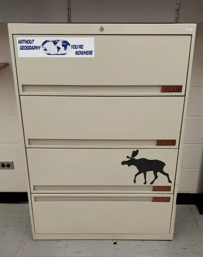 4-Drawer Lateral File Cabinet (Tan), View more