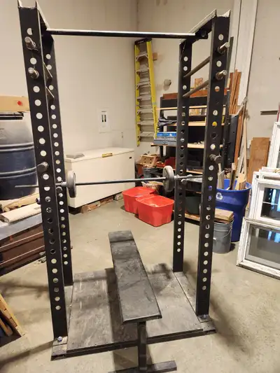 Squat Rack & Push-up Bench, View more