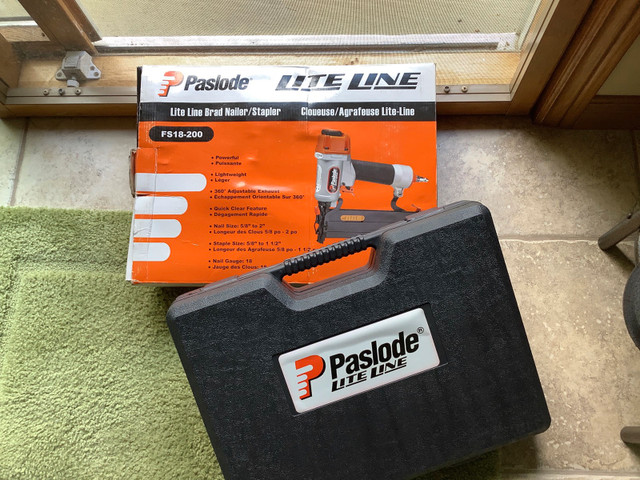 PASSLODE, Lite Line Brad Nailer/Stapler, Model FS18-200S in Power Tools in Brantford - Image 2