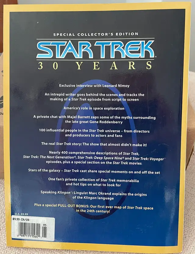 Book Star Trek 30 Years Special Collector's Edition in Fiction in North Bay - Image 3