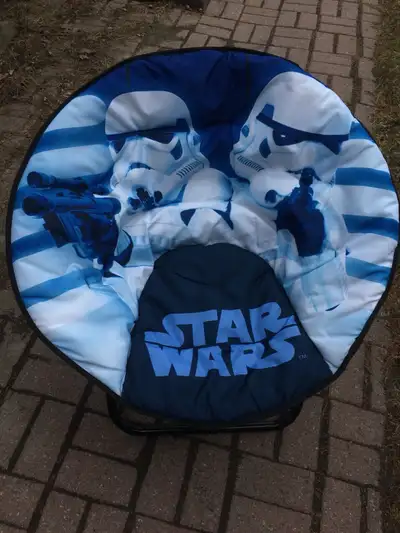 Star Wars stormtrooper foldable saucer chair, View more