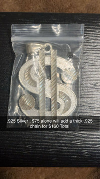 $ silver chain