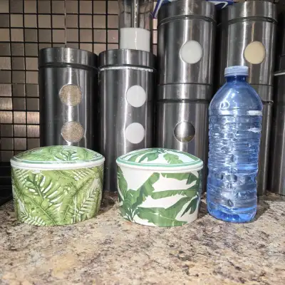 Ceramic Lidded Containers, View more