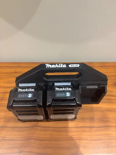 Makita 40V XGT Battery Caddy Holder – holds 6 Batteries, View more