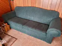 Vintage teal living room furniture set