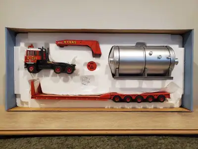 Corgi CC12604 Scammell Crusader 5 Axle King Loader with Vessel Load WYNNS Heavy Haulage Limited Edit...