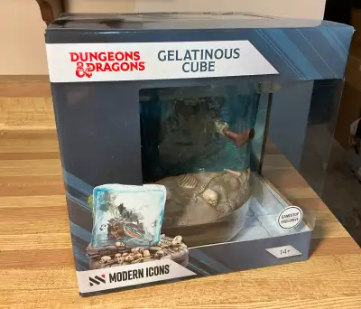 D&D Gelatinous Cube Statue Figure Modern Icons , View more