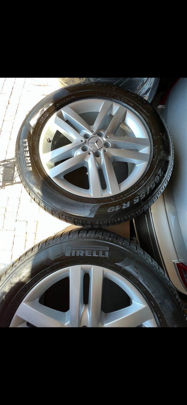 OEM Mercedes Benz rims & tires wheel set in Tires & Rims in Mississauga / Peel Region - Image 2