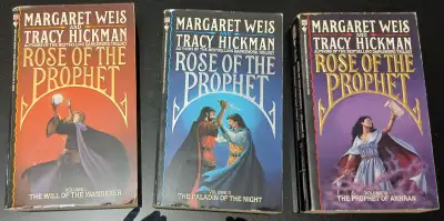 THREE PAPERBACK FANTASY NOVELS - "ROSE OF THE PROPHET" SERIES, View more