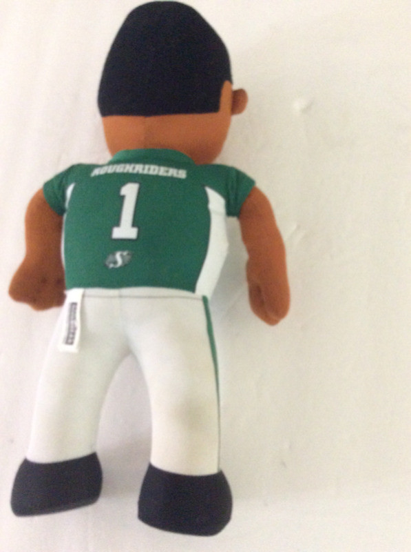 Sask. Roughriders Plush Player in Arts & Collectibles in Regina - Image 2